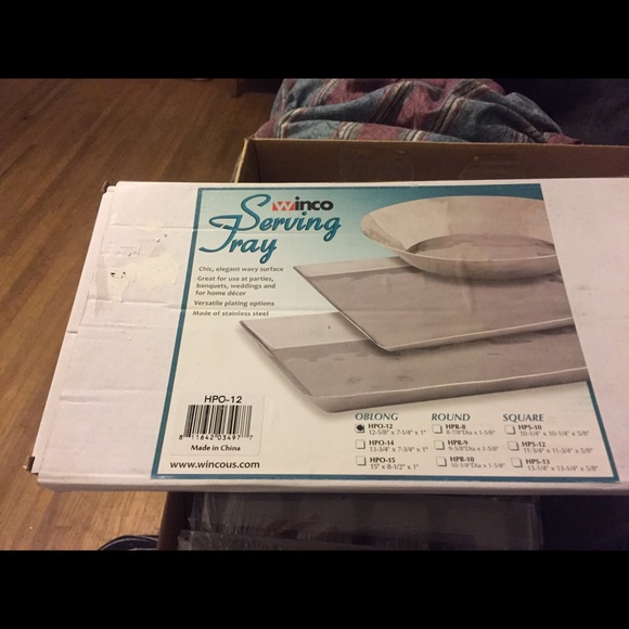 Winco Serving Tray - Picture 2 of 3